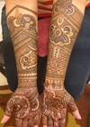 kolkata style Mehandi Design Nodia